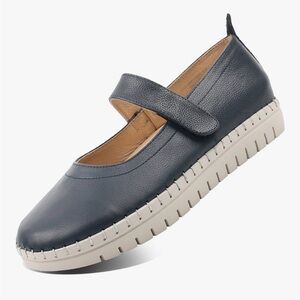 Glolily Elle Mary Jane Women's Comfort Sneakers Navy 11